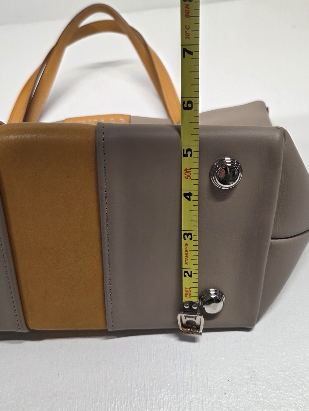 Handmade Leather Handbag. Duvall Leather - Picture 8 of 9